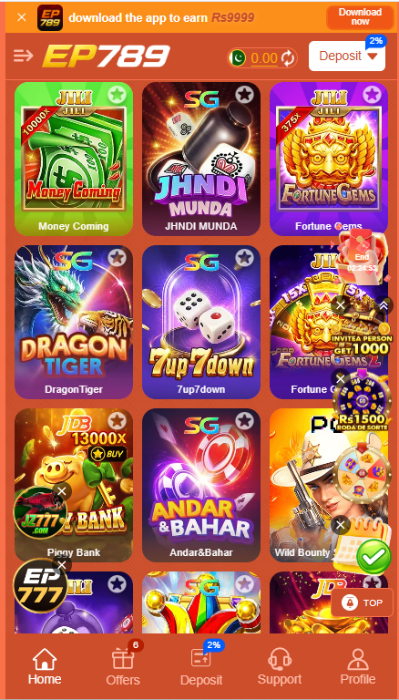 EP789 hot games: Aviator, WG Sports, PG Slots, JILI Slots and Fortune Gems